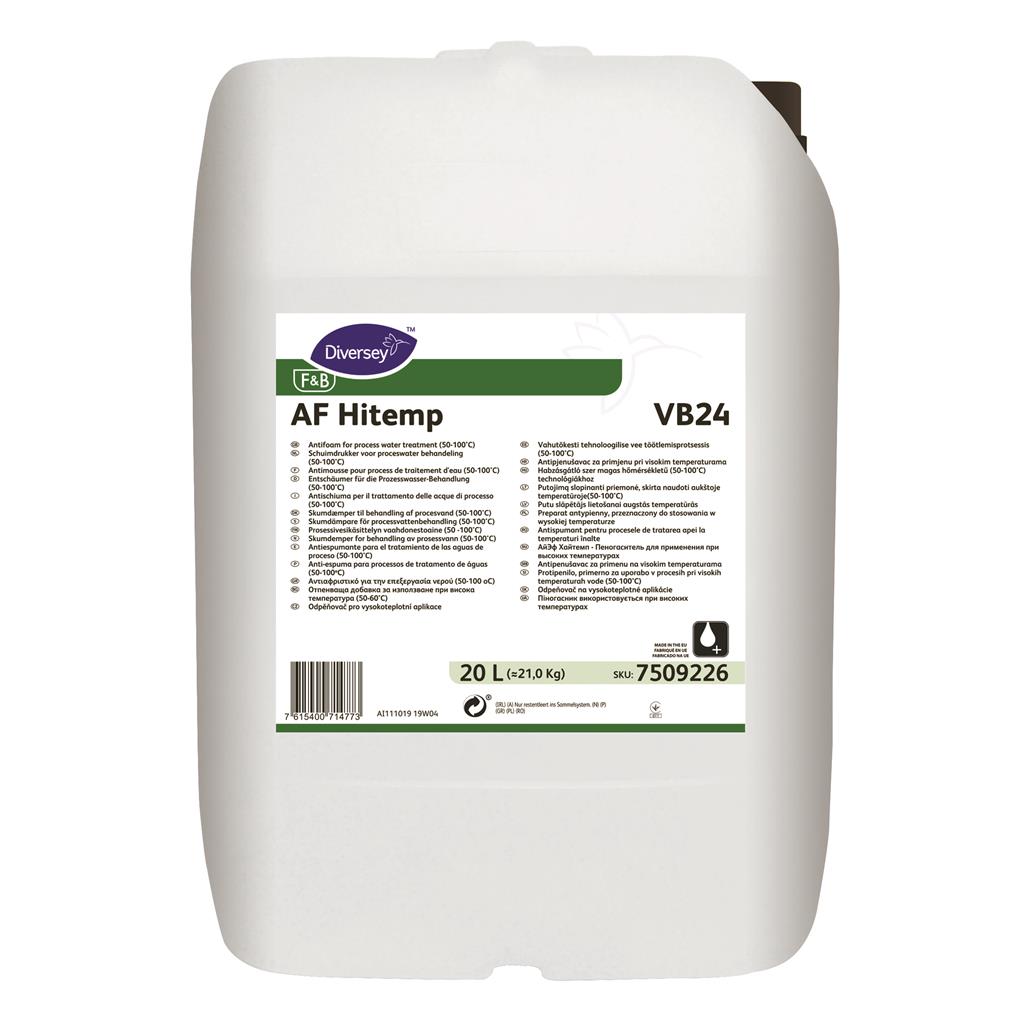 Detergent lichid antispumant pentru fructe si legume AF HITEMP  Diversey  20L